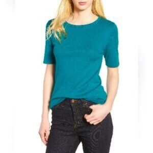 New Lularoe Gigi Heather Teal Top